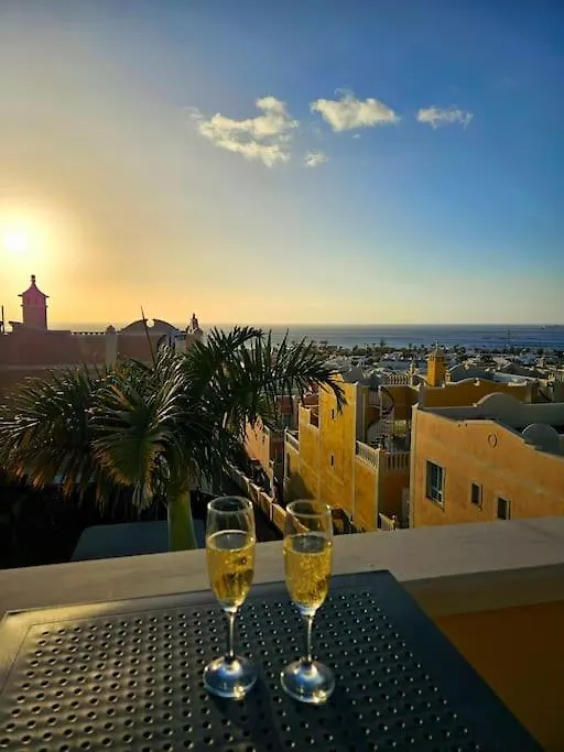 Apartament Sea View Duplex Private Jacuzzi, Garden, Terras And Shared Pool Palm-mar Hiszpania