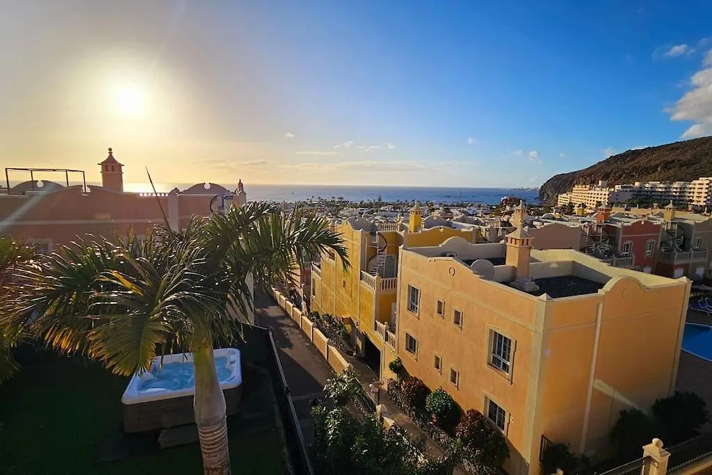 Apartament Sea View Duplex Private Jacuzzi, Garden, Terras And Shared Pool Palm-mar